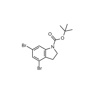 tert-Butyl 4,6-dibromoindoline-1-carboxylate