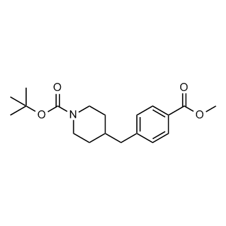 tert-Butyl 4-(4-(methoxycarbonyl)benzyl)piperidine-1-carboxylate