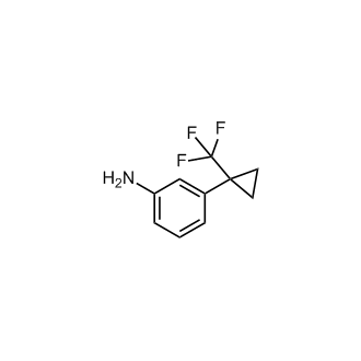 3-(1-(Trifluoromethyl)cyclopropyl)aniline