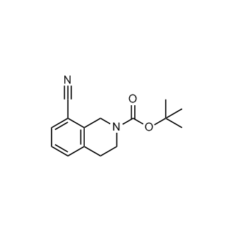 Tert-butyl 8-cyano-3,4-dihydroisoquinoline-2(1H)-carboxylate