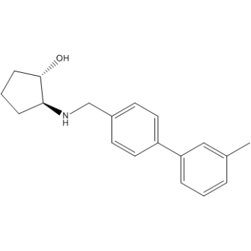 (1S,2S)-2-(((3'-Methyl-[1,1'-biphenyl]-4-yl)methyl)amino)cyclopentanol