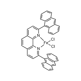 (2,9-Di(anthracen-9-yl)-1,10-phenanthroline)iron chloride