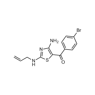 (2-(Allylamino)-4-aminothiazol-5-yl)(4-bromophenyl)methanone