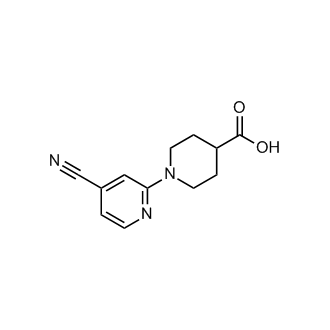 1-(4-Cyanopyridin-2-yl)piperidine-4-carboxylic acid