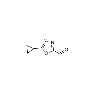 5-Cyclopropyl-1,3,4-oxadiazole-2-carbaldehyde