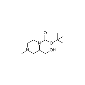 tert-Butyl 2-(hydroxymethyl)-4-methylpiperazine-1-carboxylate