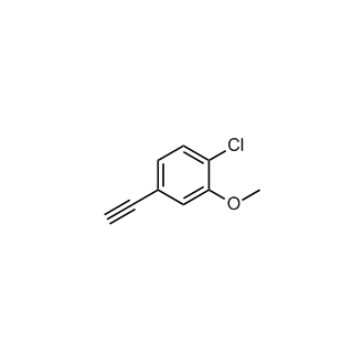 1-Chloro-4-ethynyl-2-methoxybenzene