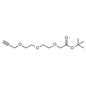 tert-Butyl 2-(2-(2-(prop-2-yn-1-yloxy)ethoxy)ethoxy)acetate