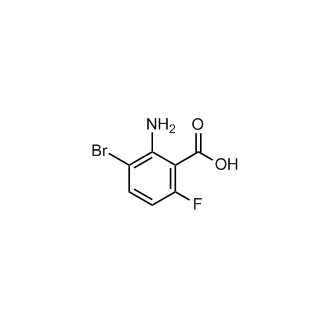 2-Amino-3-bromo-6-fluorobenzoic acid