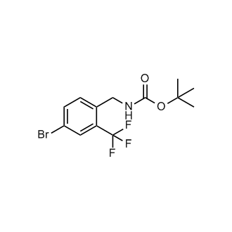 tert-Butyl (4-bromo-2-(trifluoromethyl)benzyl)carbamate