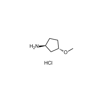 rel-(1S,3S)-3-Methoxycyclopentan-1-amine hydrochloride