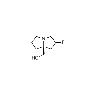 ((2S,7aS)-2-Fluorohexahydro-1H-pyrrolizin-7a-yl)methanol