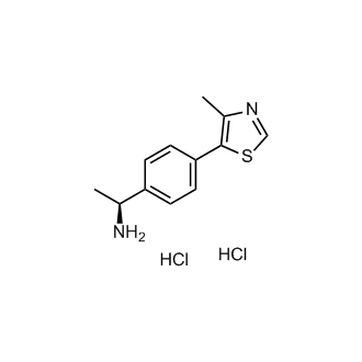 (S)-1-(4-(4-Methylthiazol-5-yl)phenyl)ethan-1-amine dihydrochloride