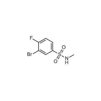 3-Bromo-4-fluoro-N-methylbenzenesulfonamide