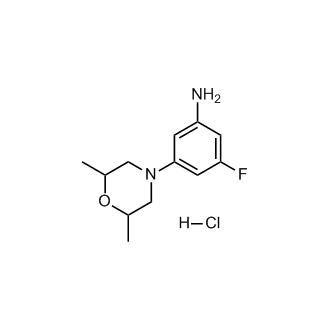 3-(2,6-Dimethylmorpholino)-5-fluoroaniline hydrochloride