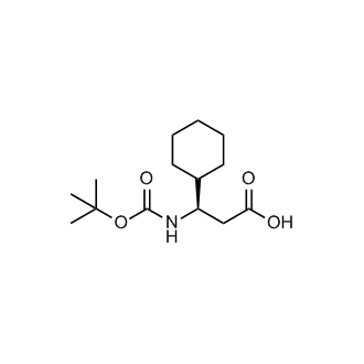 (R)-3-((tert-Butoxycarbonyl)amino)-3-cyclohexylpropanoic acid