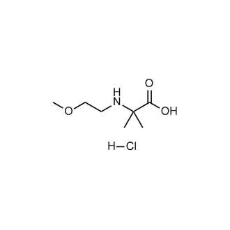 2-((2-Methoxyethyl)amino)-2-methylpropanoic acid hydrochloride