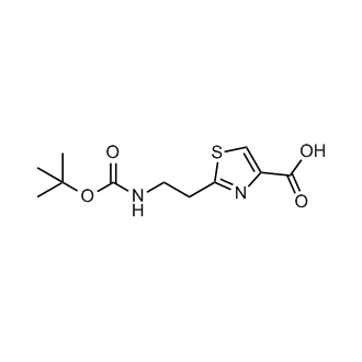 2-(2-((tert-Butoxycarbonyl)amino)ethyl)thiazole-4-carboxylic acid