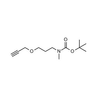 tert-Butyl methyl(3-(prop-2-yn-1-yloxy)propyl)carbamate