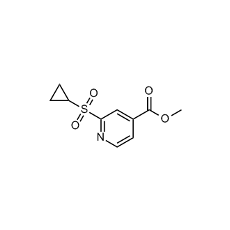 Methyl 2-(cyclopropylsulfonyl)isonicotinate
