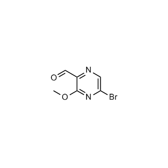 5-Bromo-3-methoxypyrazine-2-carbaldehyde
