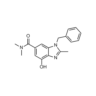 1-Benzyl-4-hydroxy-N,N,2-trimethyl-1H-benzo[d]imidazole-6-carboxamide