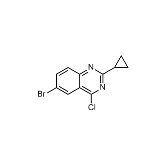 6-Bromo-4-chloro-2-cyclopropylquinazoline