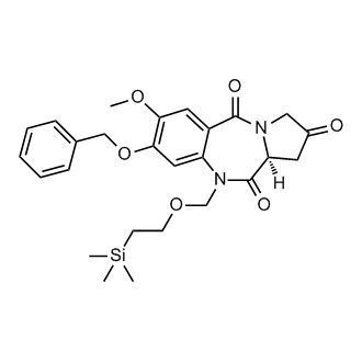 (S)-8-(Benzyloxy)-7-methoxy-10-((2-(trimethylsilyl)ethoxy)methyl)-1H-benzo[e]pyrrolo[1,2-a][1,4]diazepine-2,5,11(3H,10H,11aH)-trione