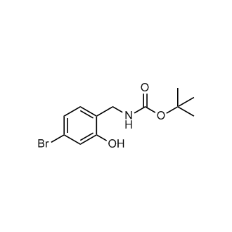 tert-Butyl 4-bromo-2-hydroxybenzylcarbamate