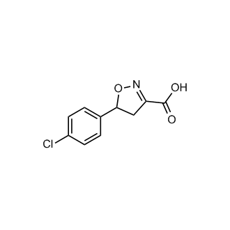 5-(4-Chlorophenyl)-4,5-dihydroisoxazole-3-carboxylic acid