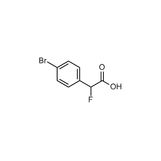 2-(4-Bromophenyl)-2-fluoroacetic acid