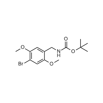 tert-Butyl 4-bromo-2,5-dimethoxybenzylcarbamate