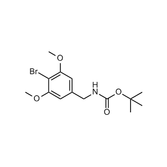 tert-Butyl 4-bromo-3,5-dimethoxybenzylcarbamate