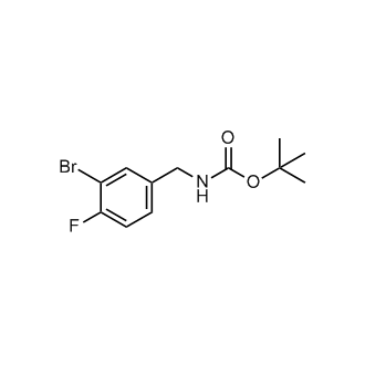 tert-Butyl 3-bromo-4-fluorobenzylcarbamate