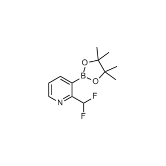 2-(Difluoromethyl)-3-(4,4,5,5-tetramethyl-1,3,2-dioxaborolan-2-yl)pyridine