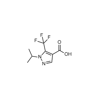 1-Isopropyl-5-(trifluoromethyl)-1H-pyrazole-4-carboxylic acid