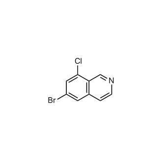 6-Bromo-8-chloroisoquinoline