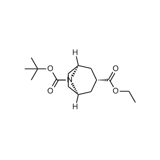 (1R,3s,5S)-8-tert-Butyl 3-ethyl 8-azabicyclo[3.2.1]octane-3,8-dicarboxylate