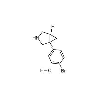 (1R,5S)-1-(4-Bromophenyl)-3-azabicyclo[3.1.0]hexane (hydrochloride)