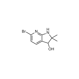 6-Bromo-2,2-dimethyl-2,3-dihydro-1H-pyrrolo[2,3-b]pyridin-3-ol