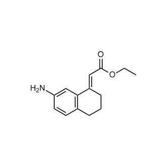 Ethyl 2-(7-amino-3,4-dihydronaphthalen-1(2H)-ylidene)acetate