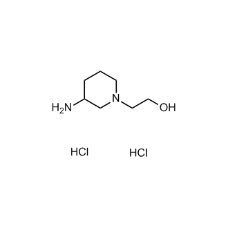 1-Piperidineethanol, 3-amino-, hydrochloride (1:2)