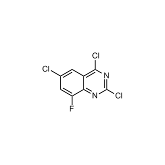 2,4,6-Trichloro-8-fluoroquinazoline