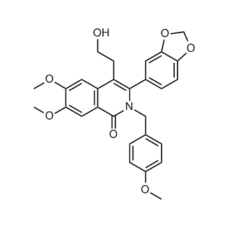 3-(Benzo[d][1,3]dioxol-5-yl)-4-(2-hydroxyethyl)-6,7-dimethoxy-2-(4-methoxybenzyl)isoquinolin-1(2H)-one