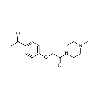 2-(4-Acetylphenoxy)-1-(4-methylpiperazin-1-yl)ethan-1-one