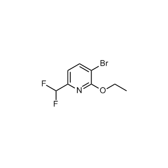 3-Bromo-6-(difluoromethyl)-2-ethoxypyridine