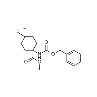 Methyl 1-(((benzyloxy)carbonyl)amino)-4,4-difluorocyclohexane-1-carboxylate