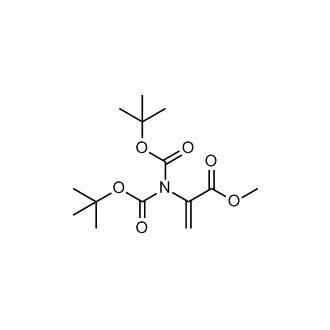 2-[Bis[(1,1-dimethylethoxy)carbonyl]amino]-,methyl ester-2-Propenoic acid