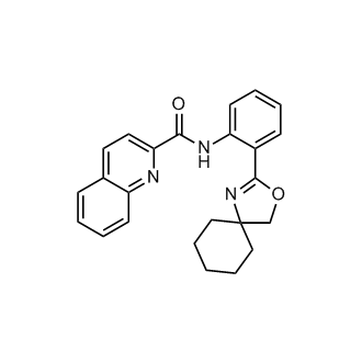 N-(2-(3-Oxa-1-azaspiro[4.5]dec-1-en-2-yl)phenyl)quinoline-2-carboxamide