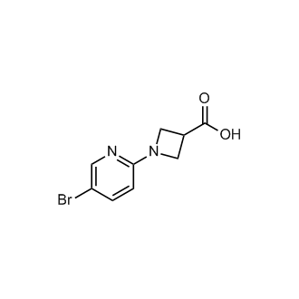 3-Azetidinecarboxylic acid, 1-(5-bromo-2-pyridinyl)-